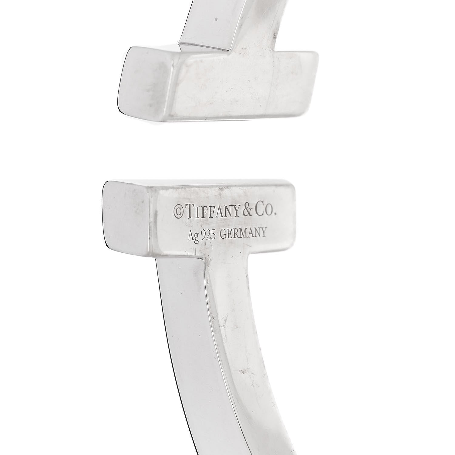 Tiffany Sterling Silver T Square Bracelet 3 of 3