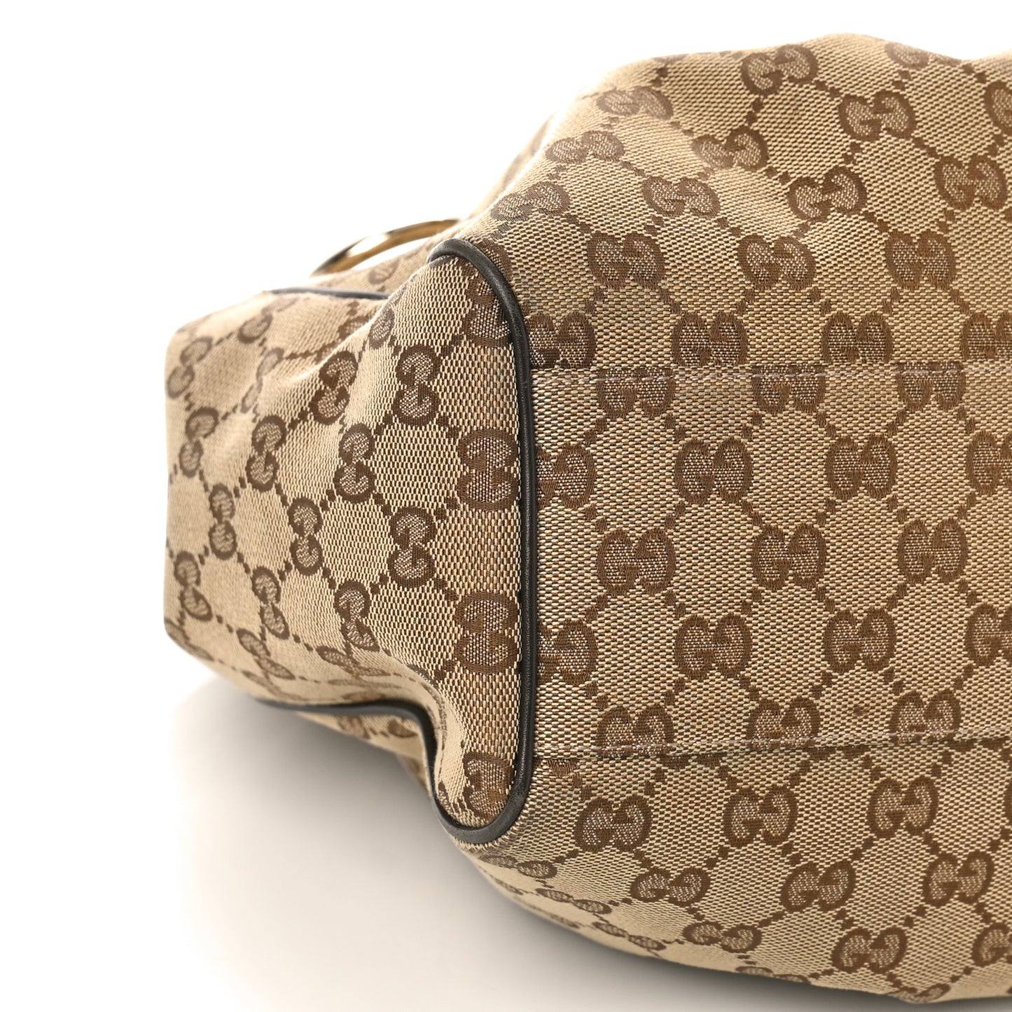Monogram Medium Sukey Tote Dark Brown