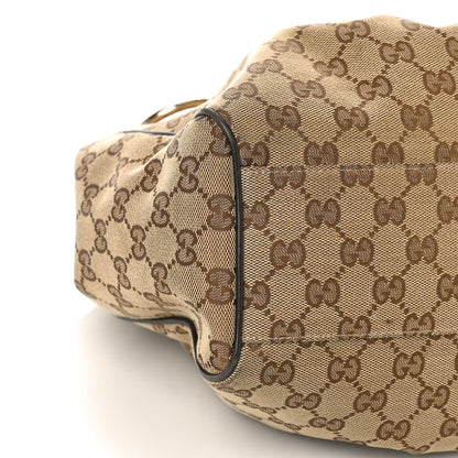 Gucci Monogram Medium Sukey Tote Dark Brown 7 of 10