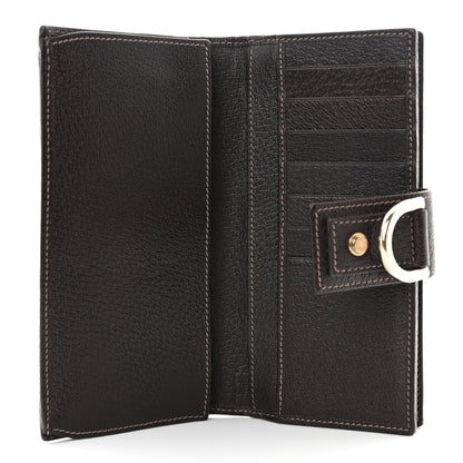 Gucci Monogram Abbey Continental Wallet Dark Brown 5 of 12