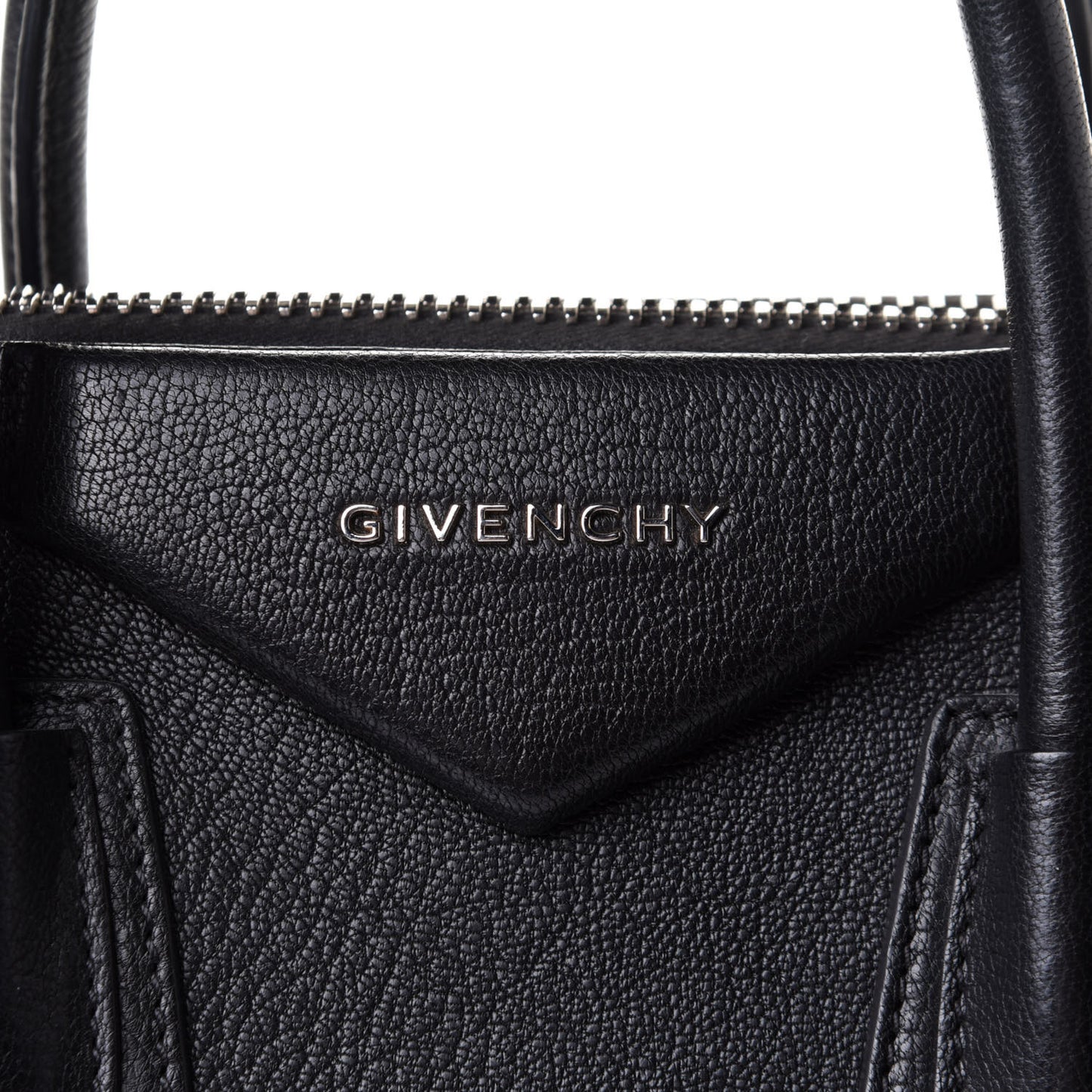 Sugar Goatskin Small Antigona Black