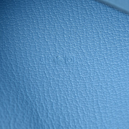 Hermes Chevre Mysore Evelyne Long Wallet Bleu de Galice Celeste 7 of 7
