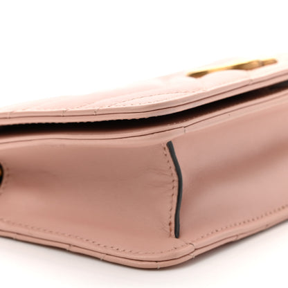 Gucci Calfskin Matelasse GG Marmont Mini Bag Perfect Pink 8 of 12