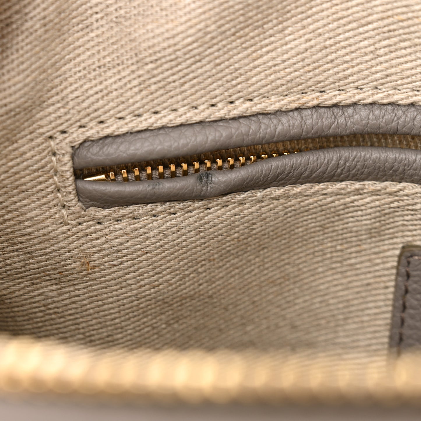 Calfskin Small Marcie Satchel Cashmere Grey