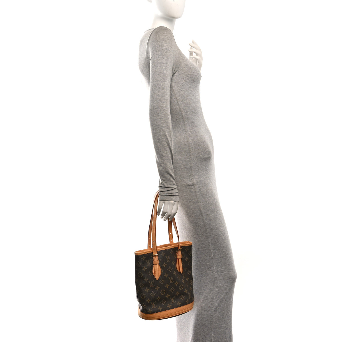 Louis Vuitton Monogram Petit Bucket 23 2 of 9