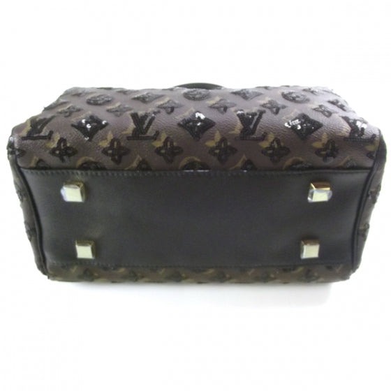 Monogram Sequins Eclipse Speedy 28 Black