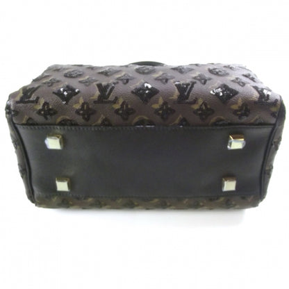 Louis Vuitton Monogram Sequins Eclipse Speedy 28 Black 4 of 10