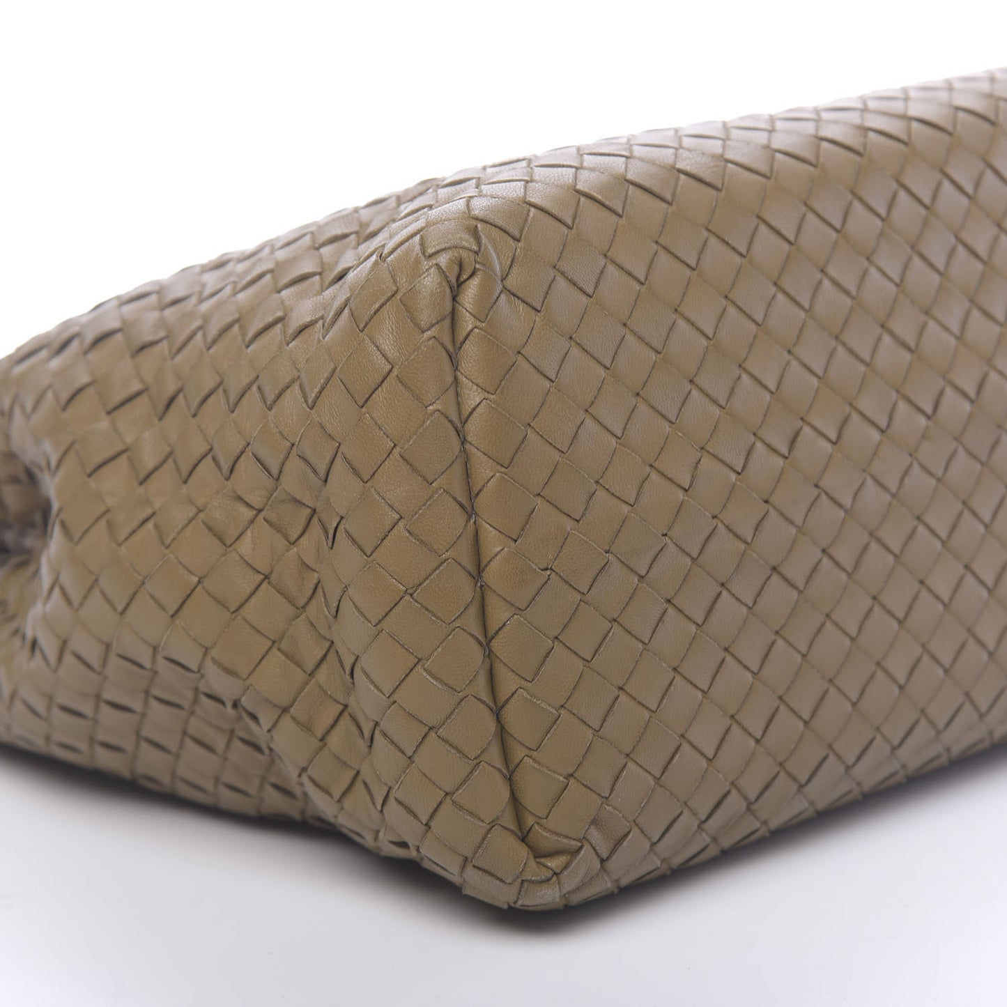 Nappa Intrecciato Medium Garda Bag Bronze