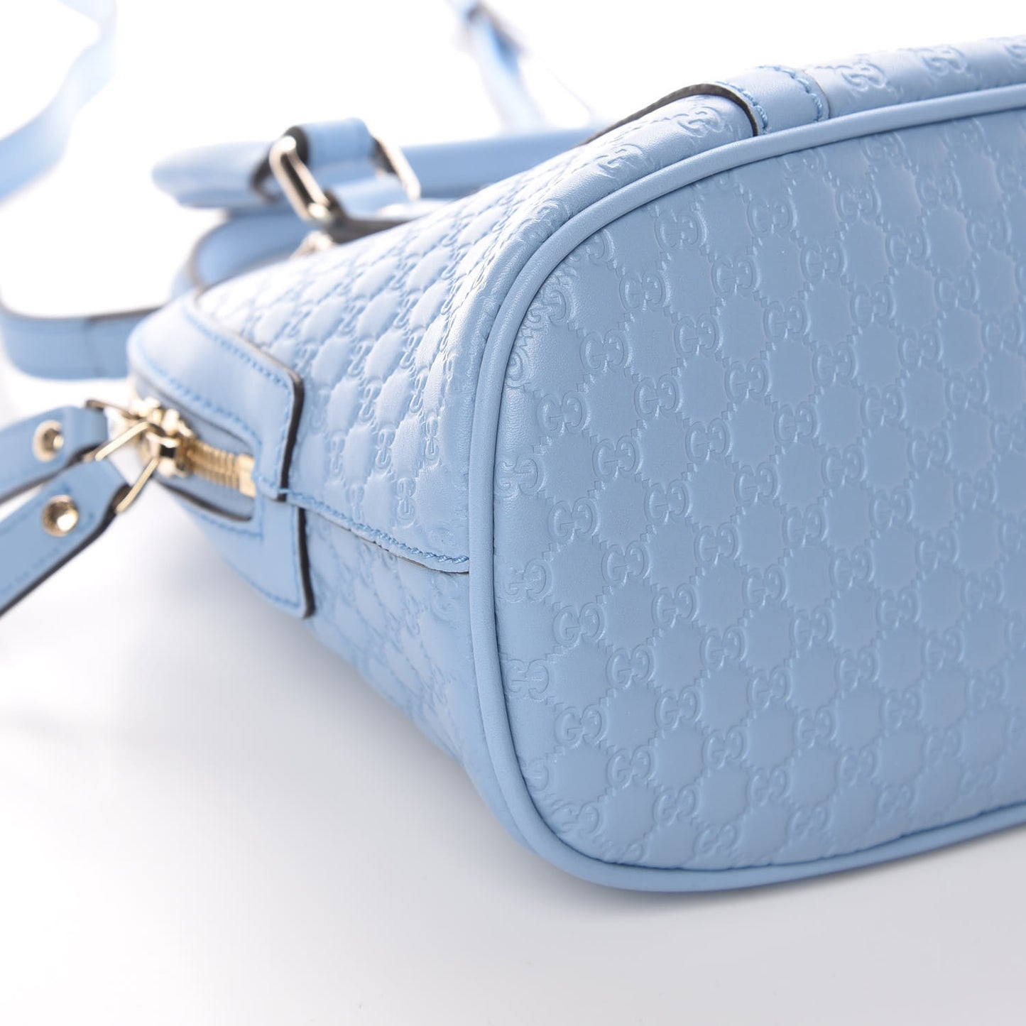 Microguccissima Mini Dome Bag Mineral Blue