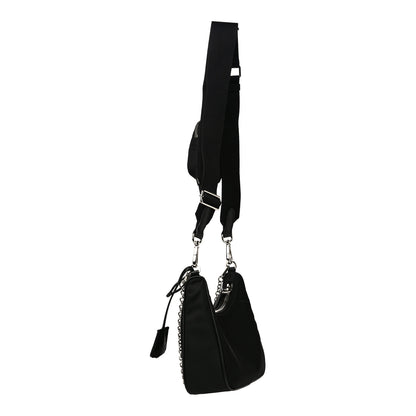 Prada Nylon Re-Edition 2005 Shoulder Bag Black 3 of 13