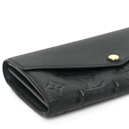 Louis Vuitton Empreinte Sarah Wallet NM Black 6 of 8