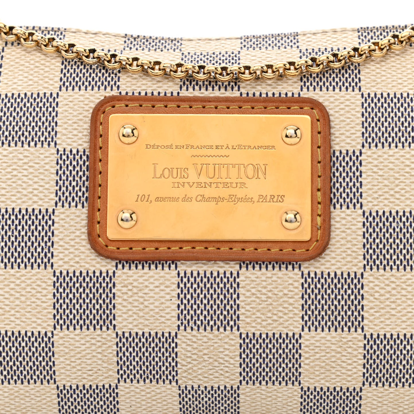 Damier Azur Eva Clutch