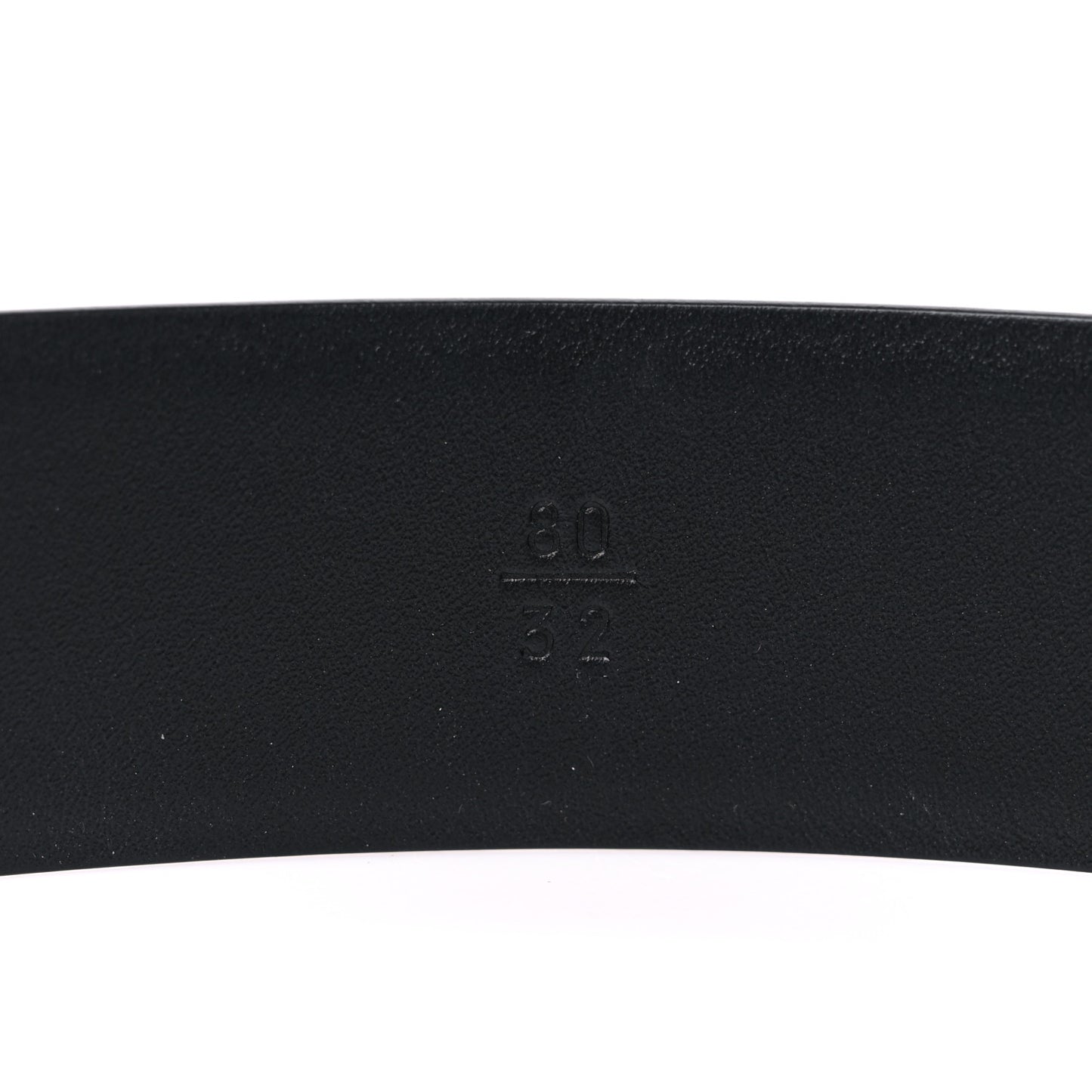 Patent Calfskin CC Belt 80 32 Black