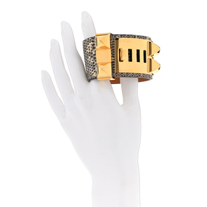 Hermes Lizard Collier De Chien CDC Bracelet T2 Ombre 2 of 7