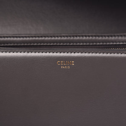 Celine Shiny Calfskin Medium Triomphe Grey 6 of 9