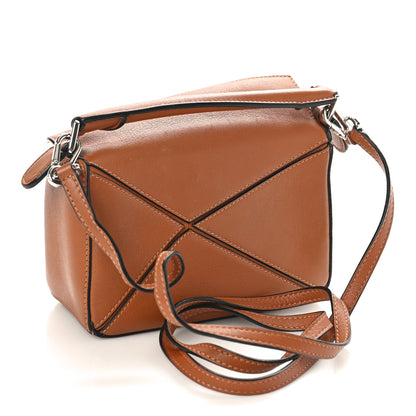Loewe Calfskin Mini Puzzle Bag Tan 2 of 9