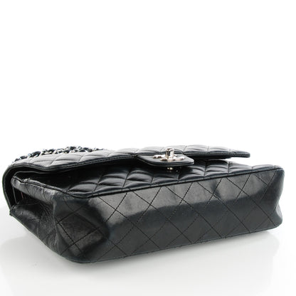 Chanel Lambskin Quilted Medium Double Flap Black 4 of 8