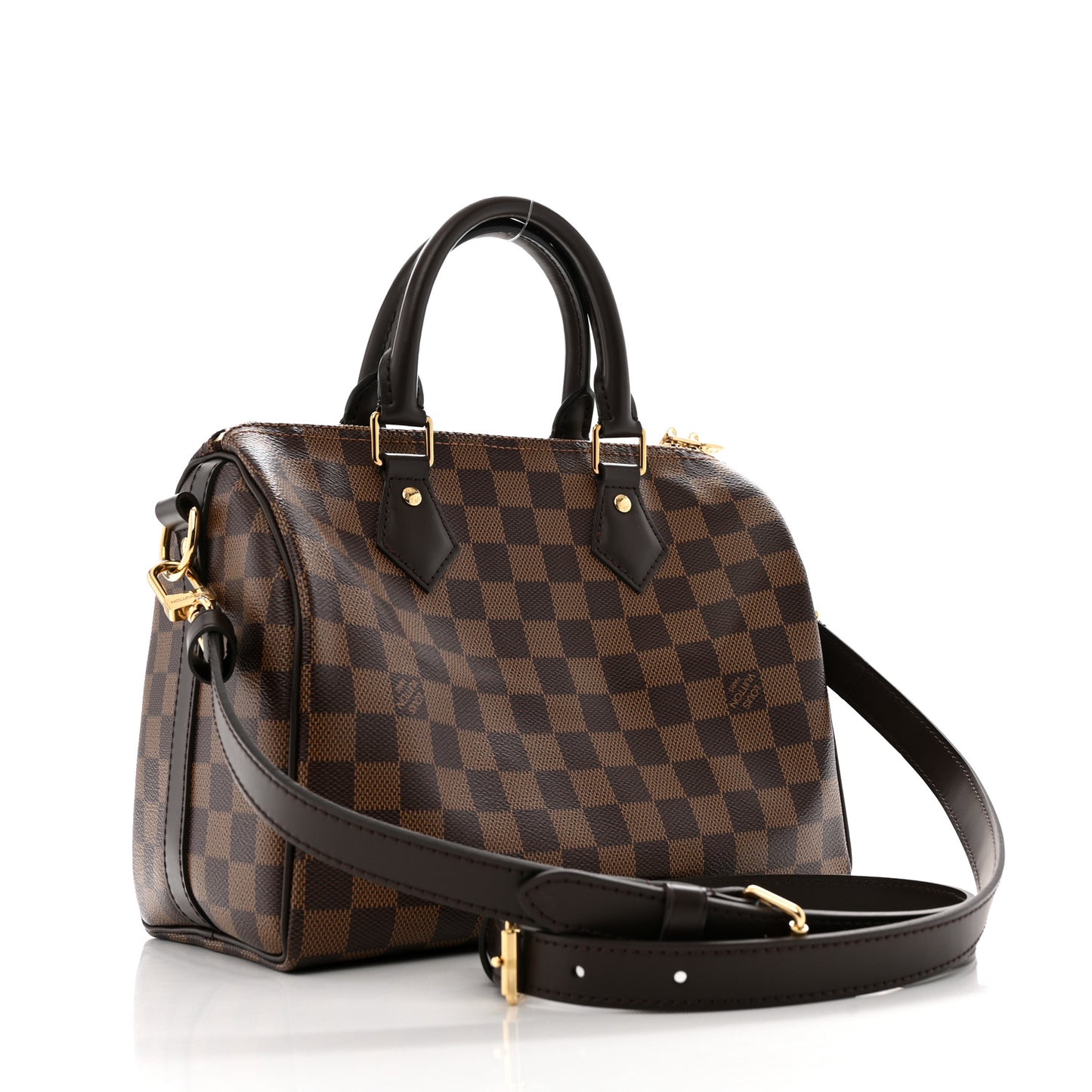 Damier Ebene Speedy Bandouliere 25