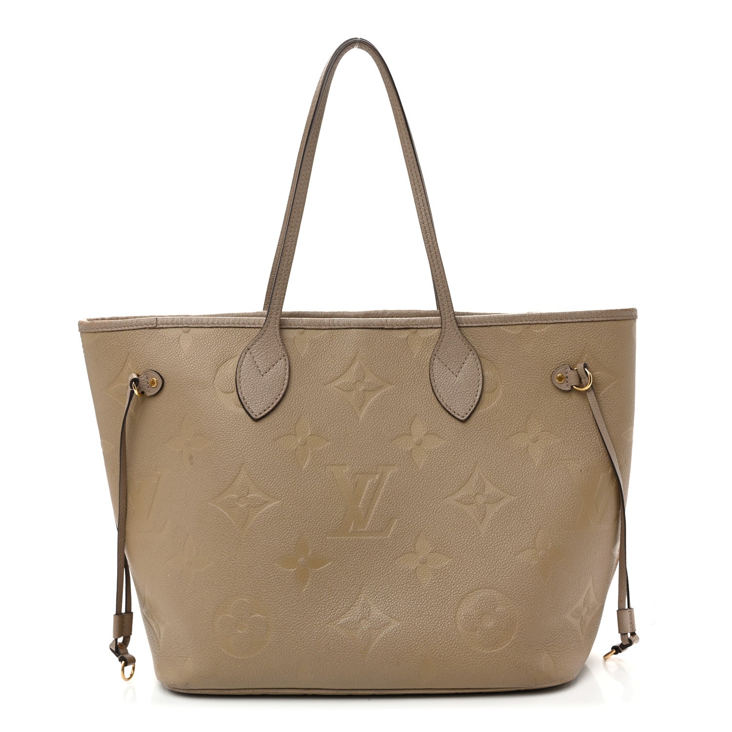 Louis Vuitton Empreinte Monogram Giant Neverfull MM Tourterelle 1 of 14
