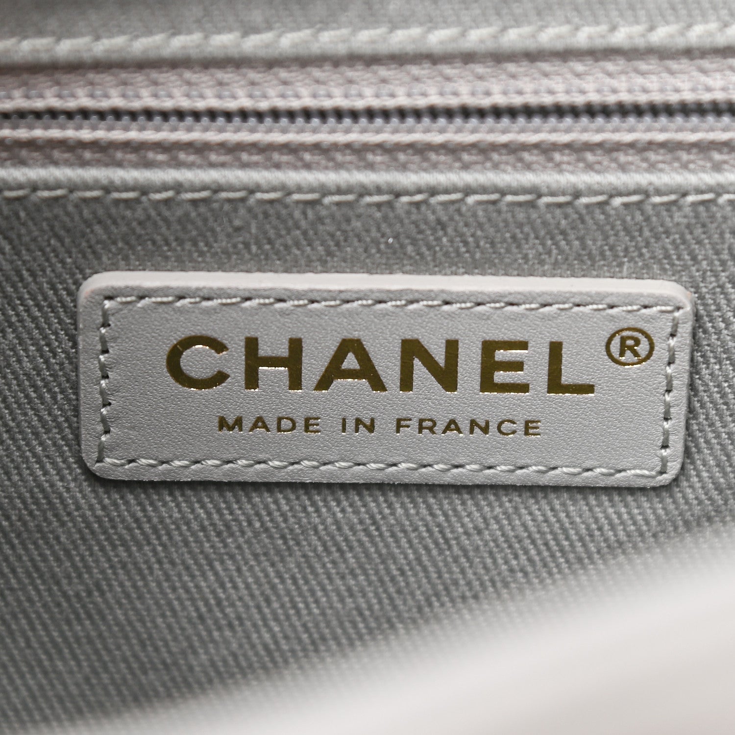 Chanel Caviar Quilted Medium Business Affinity Flap Grey 6 of 9