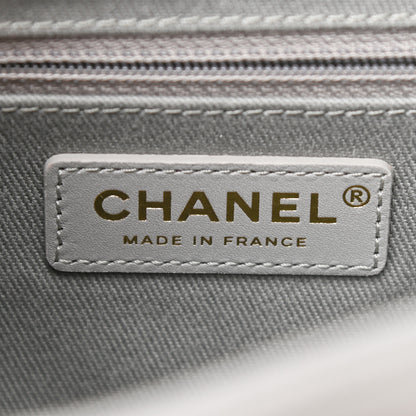 Chanel Caviar Quilted Medium Business Affinity Flap Grey 6 of 9