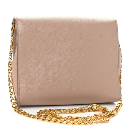 Prada Saffiano Chain Crossbody Bag Cipria 2 of 12