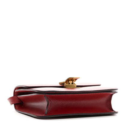Celine Box Calfskin Teen Classic Box Flap Bag Red 4 of 10