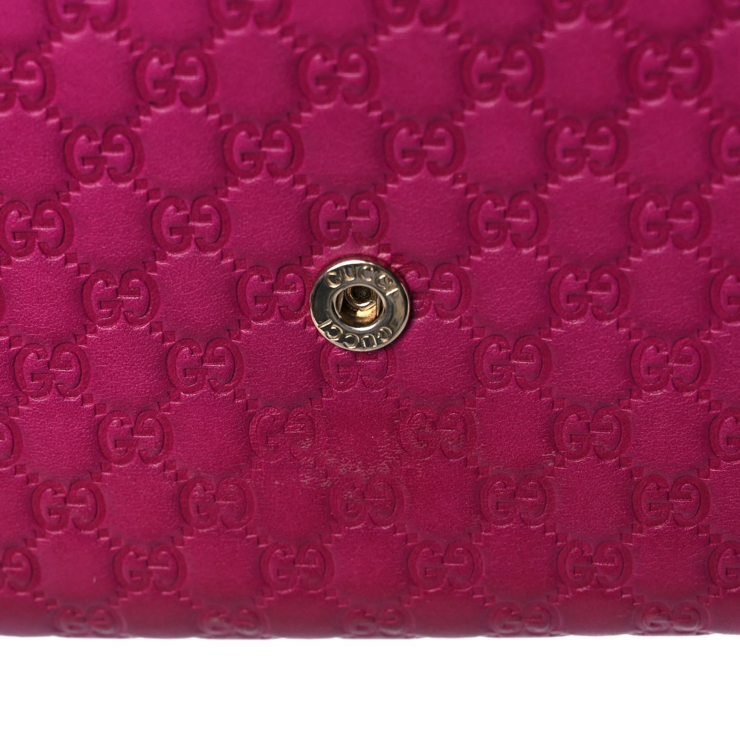 Gucci Soft Microguccissima Dice Chain Wallet Bright Bouganville 12 of 14