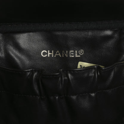 Chanel Lambskin Vanity Cosmetic Case Black 6 of 12