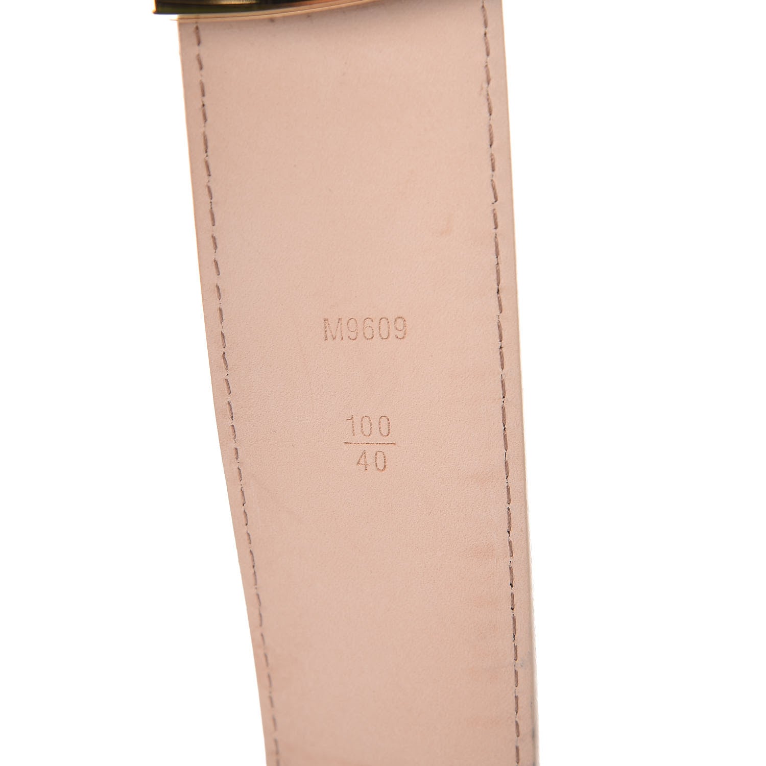 Louis Vuitton Damier Azur LV Initiales Belt 100 40 7 of 8