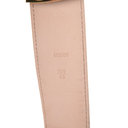 Louis Vuitton Damier Azur LV Initiales Belt 100 40 7 of 8