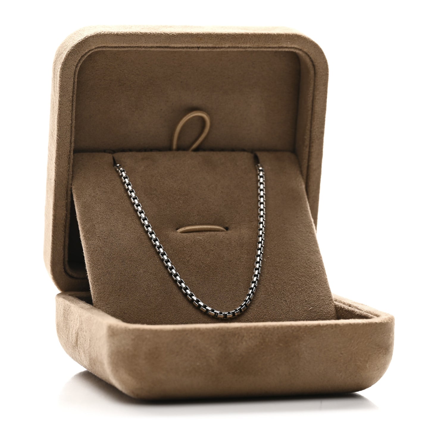 Sterling Silver 2.5mm Box Chain Necklace 21"