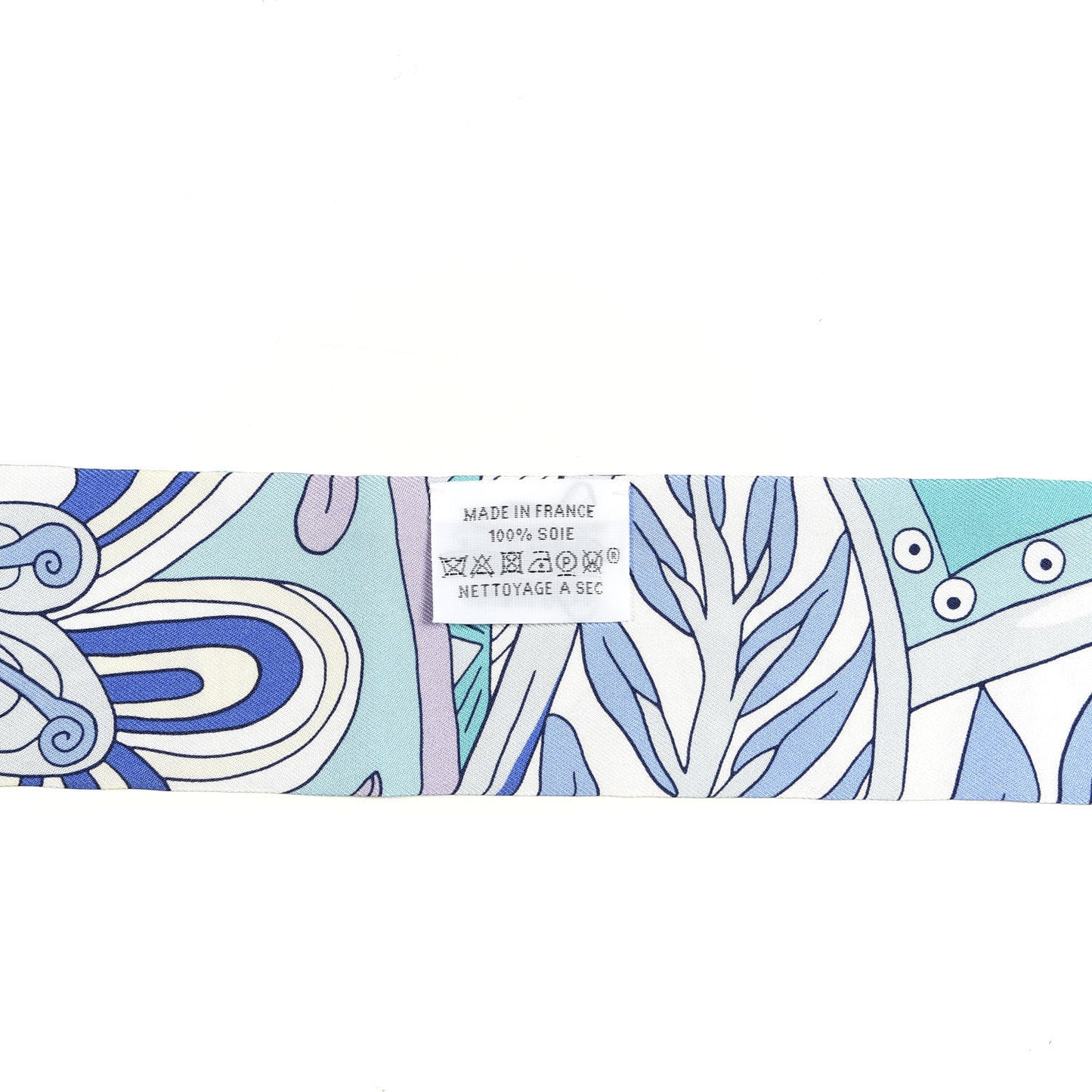 Silk Le Jardin de la Maharani Twilly Bleu Glacier Turquoise