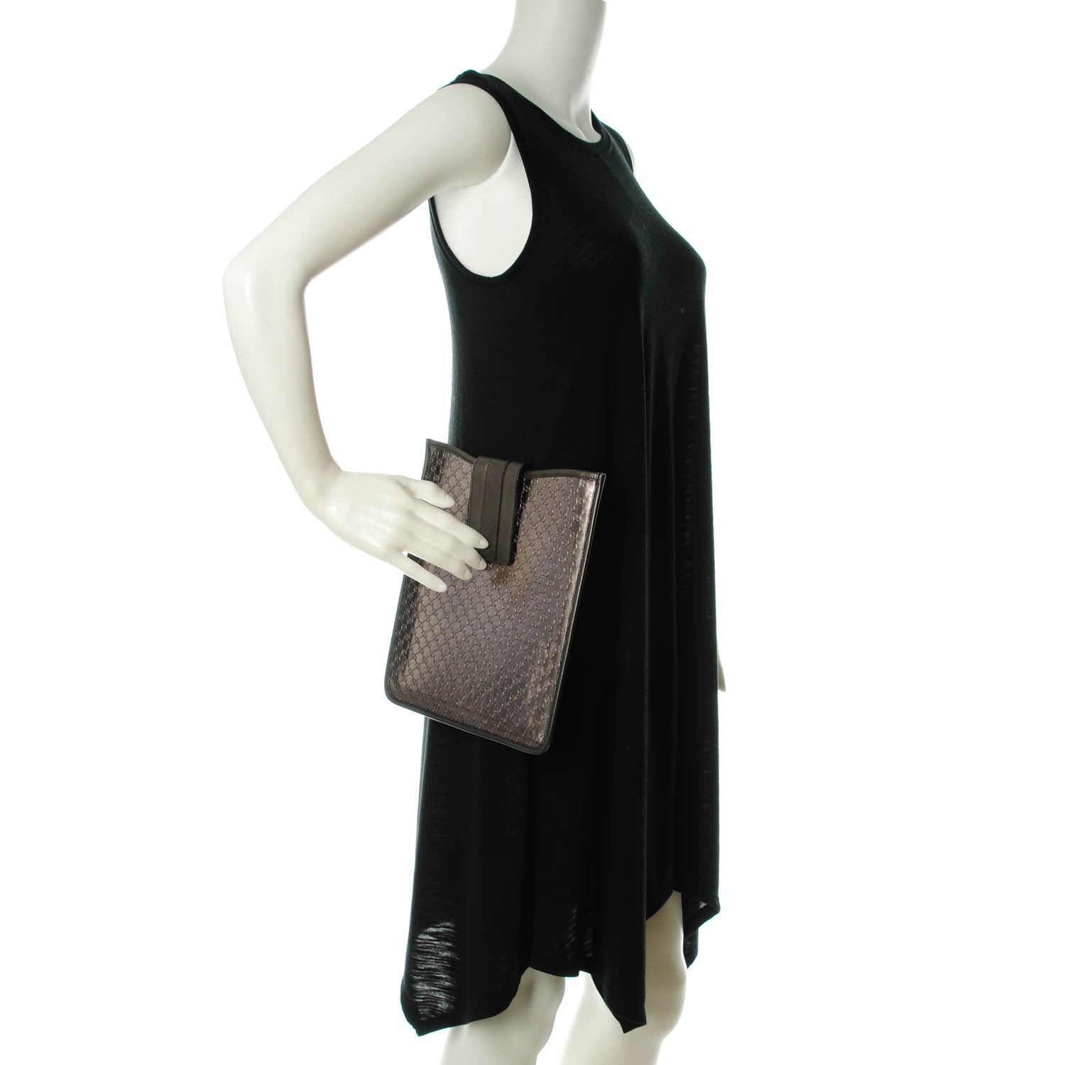 Gucci Shiny Microguccissima iPad Case Gunmetal 2 of 6