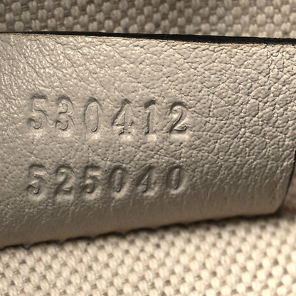 Gucci Grained Calfskin Logo Belt Bag White 7 of 12