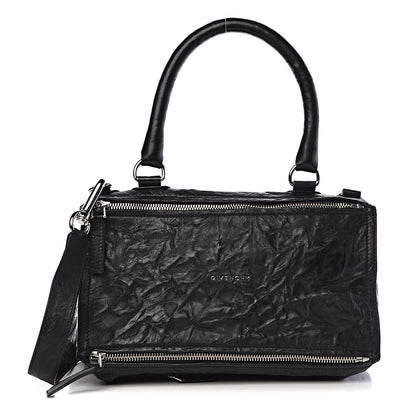 Givenchy Tumbled Sheepskin Medium Pandora Bag Black 1 of 10