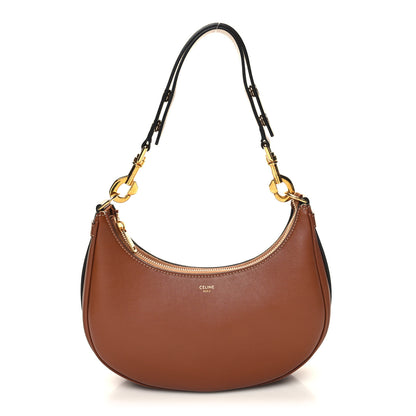 Celine Smooth Calfskin Medium Strap Ava Shoulder Bag Tan 1 of 10