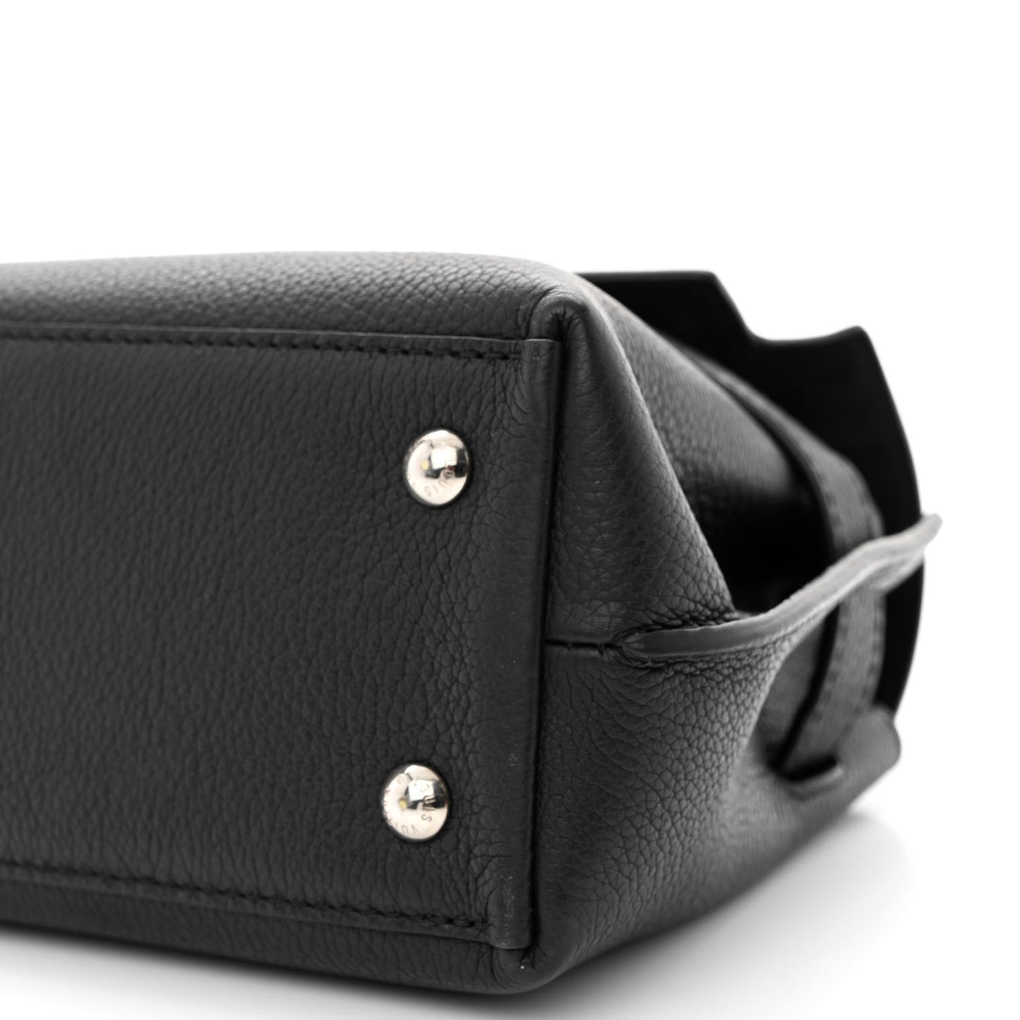 Soft Calfskin Mini Lockme Ever Black