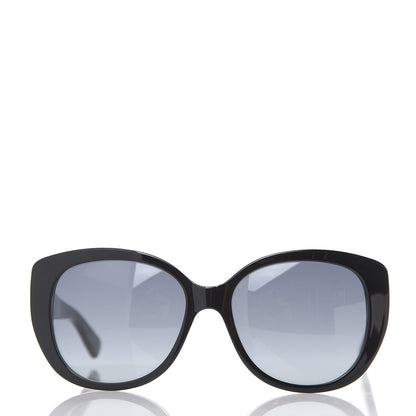 Christian Dior Resin Micro-Cannage Dior Lady 1 Sunglasses Silver Black 4 of 9