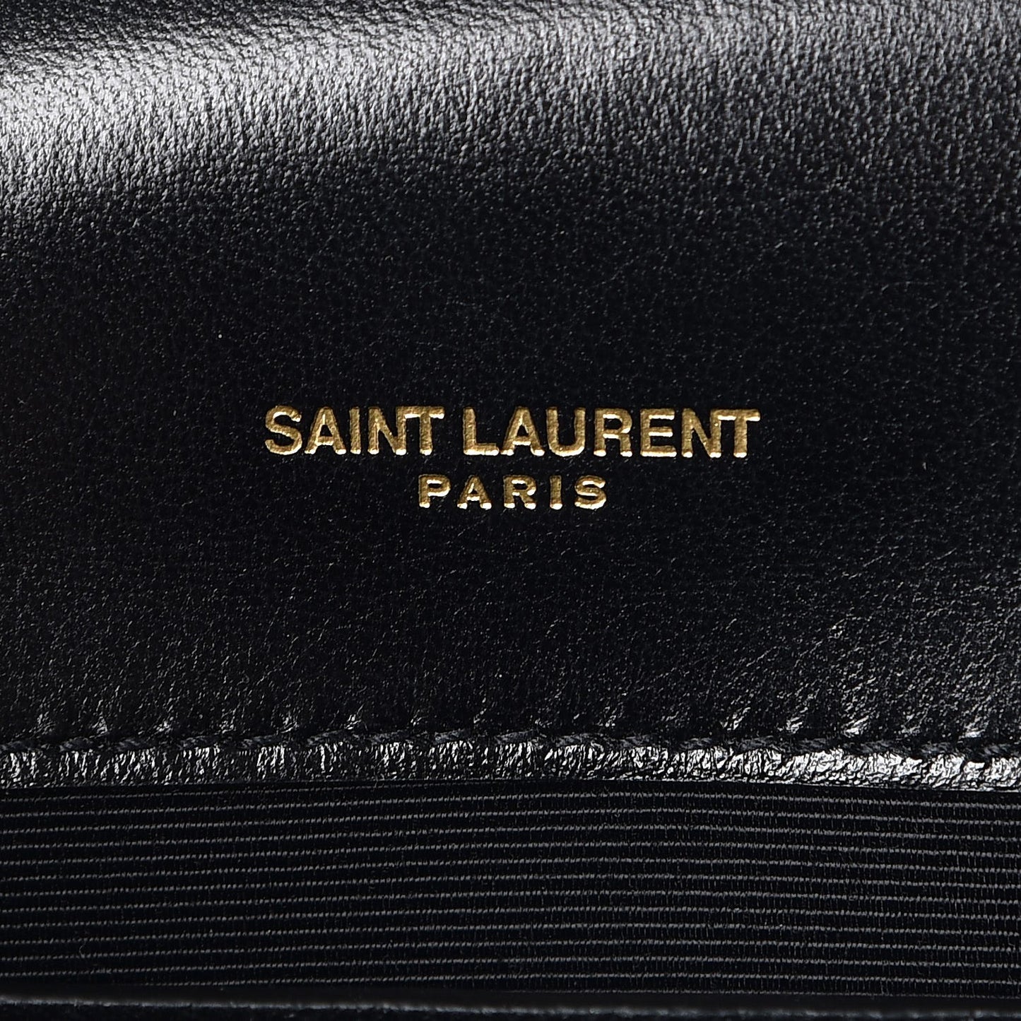Patent Small Monogram Kate Satchel Black