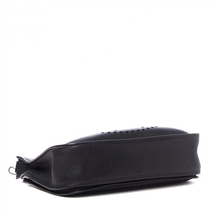 Hermes Taurillon Clemence Evelyne II GM Black 3 of 8