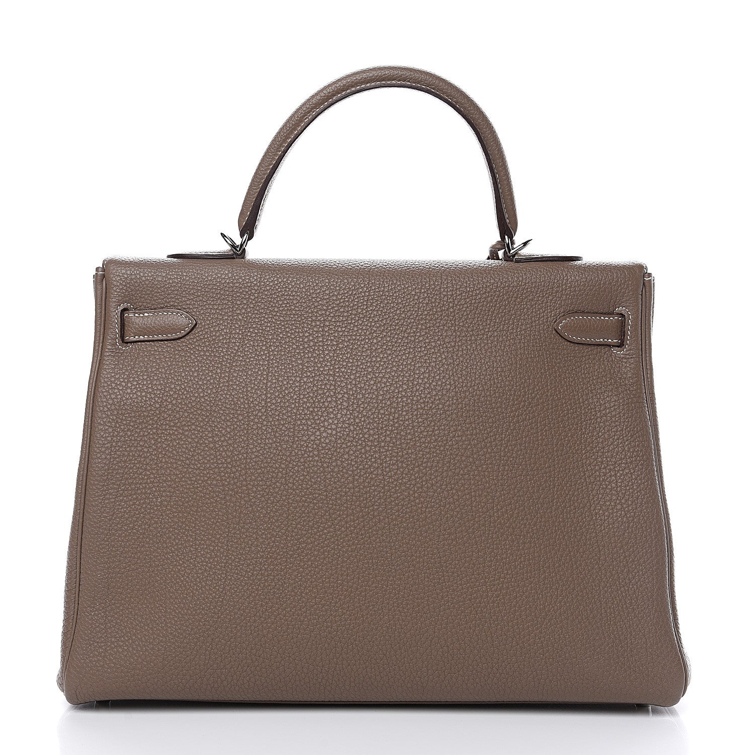 Hermes Togo Kelly Retourne 35 Etoupe 3 of 27