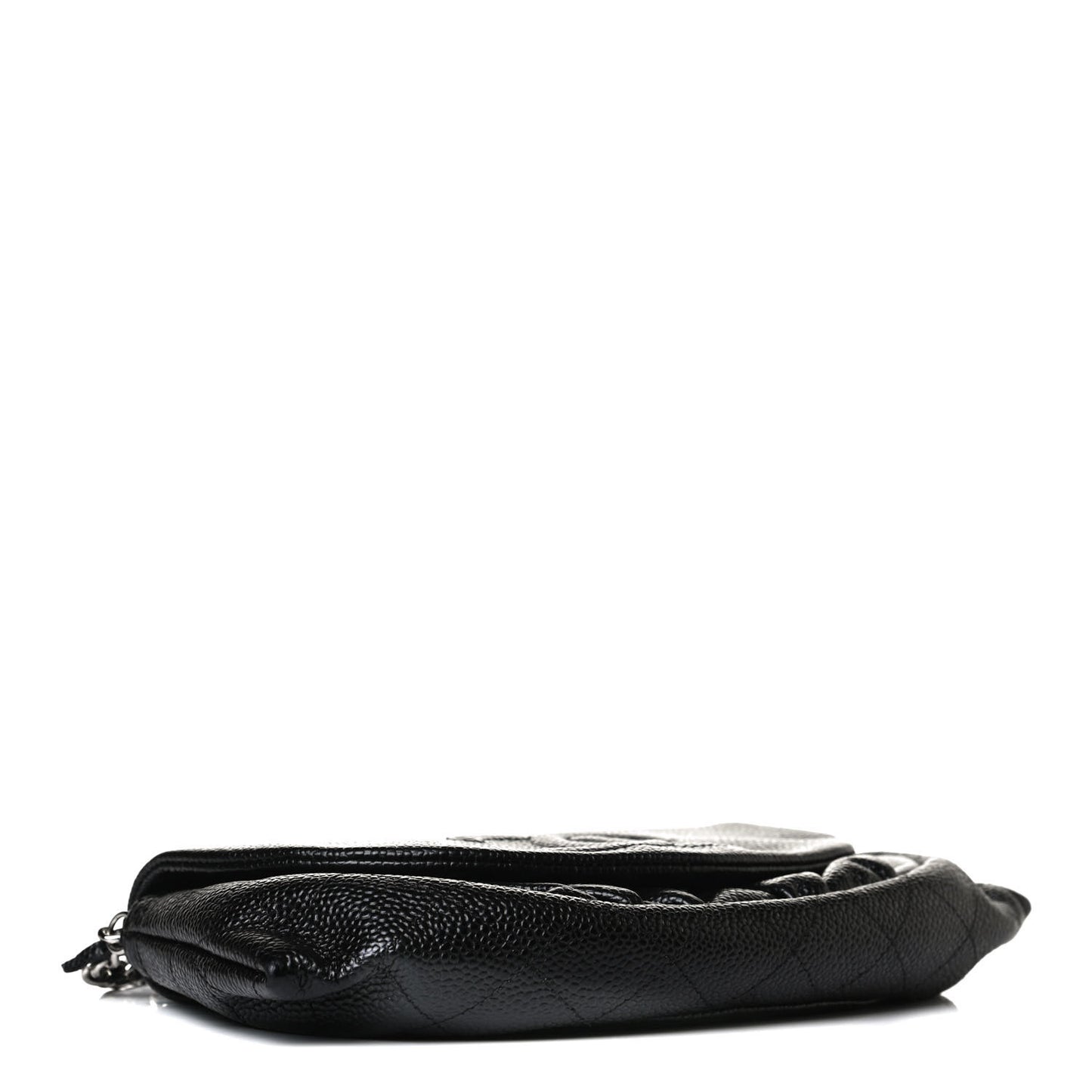 Caviar Half Moon Wallet On Chain WOC Black