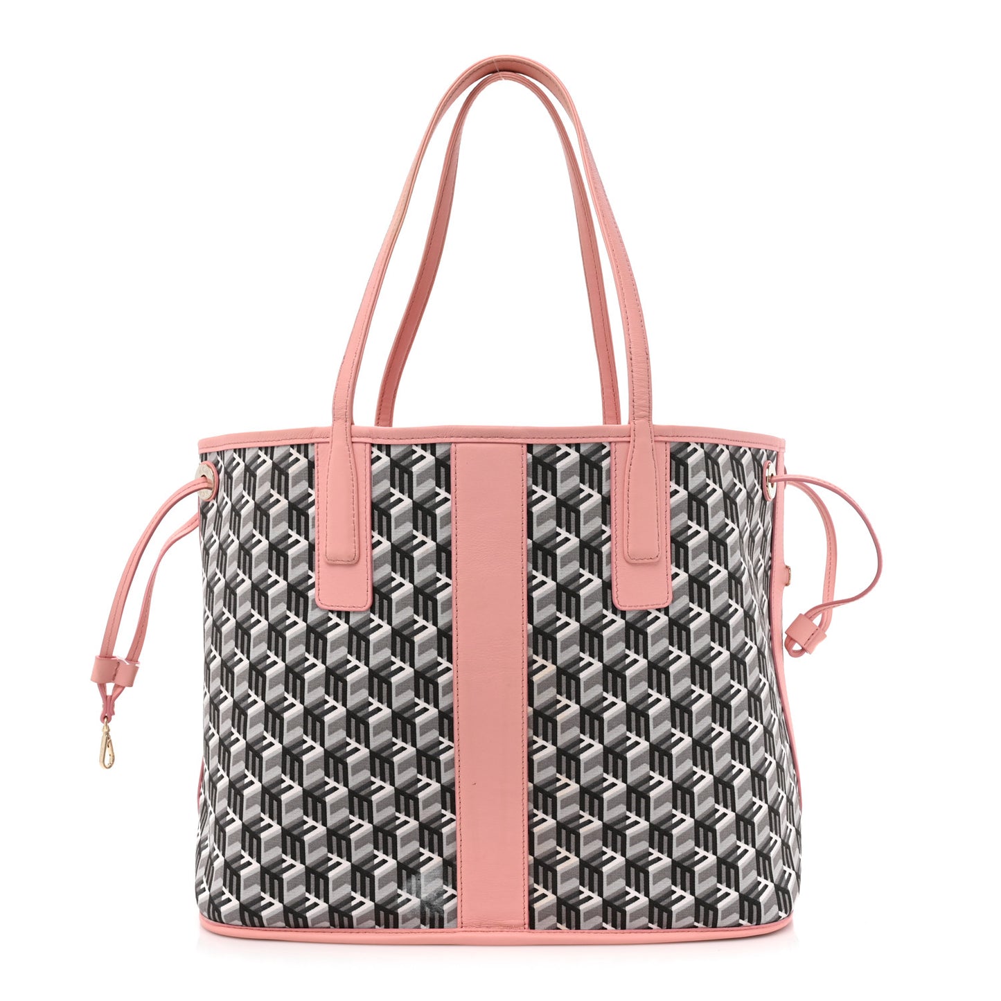 Visetos Medium Liz Reversible Shopper Tote Pink