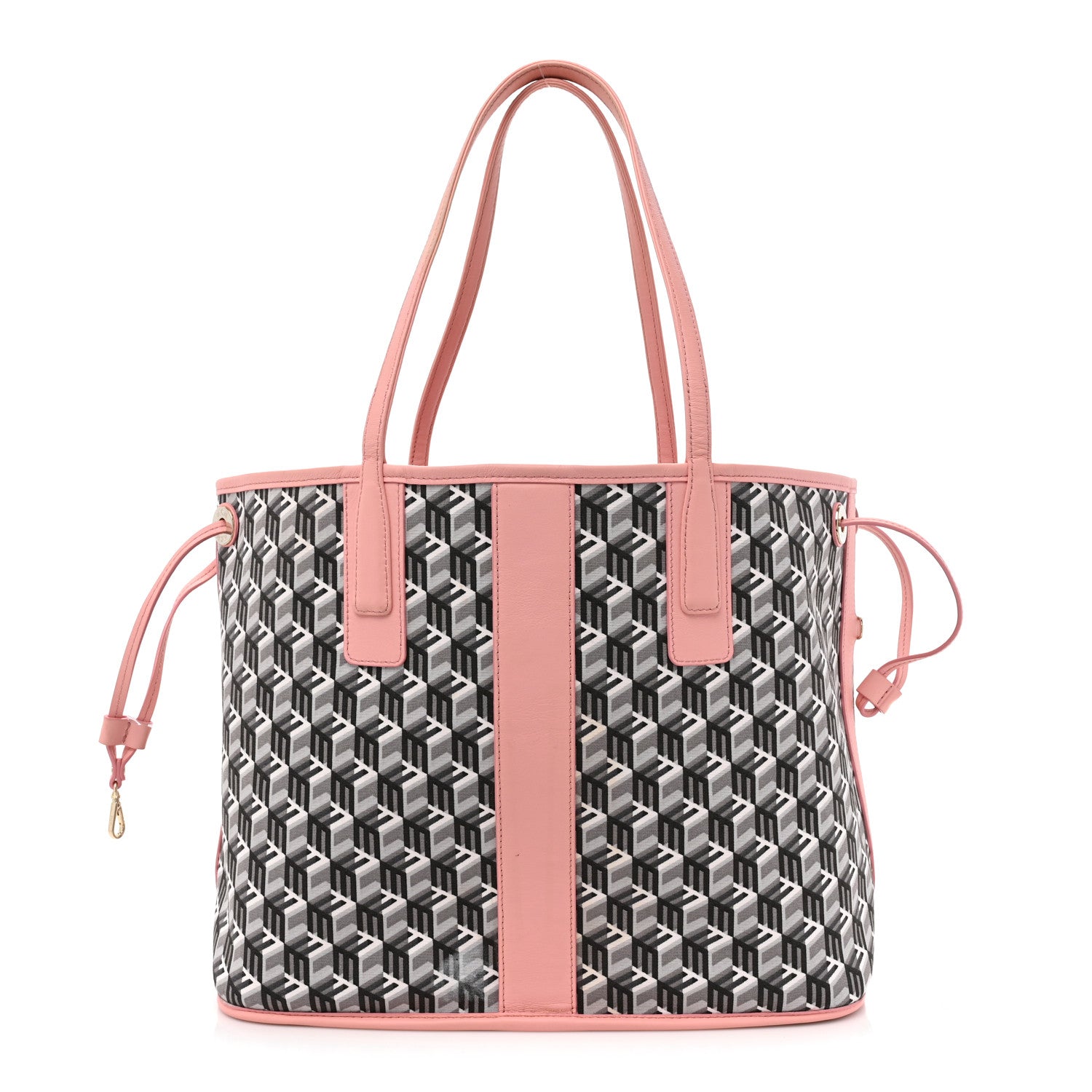 MCM Visetos Medium Liz Reversible Shopper Tote Pink 2 of 29