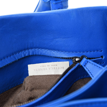 Bottega Veneta Light Calf Intrecciato Small Roma Signal Blue 10 of 12