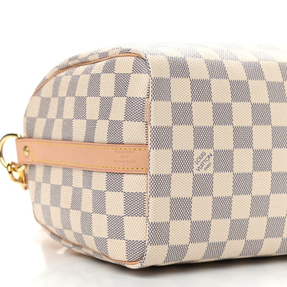 Louis Vuitton Damier Azur Speedy Bandouliere 25 9 of 10