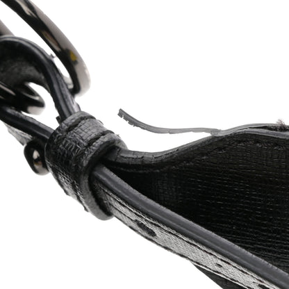 Off-White Saffiano Logo Belt Bag Crossbody Bag Black 11 of 12