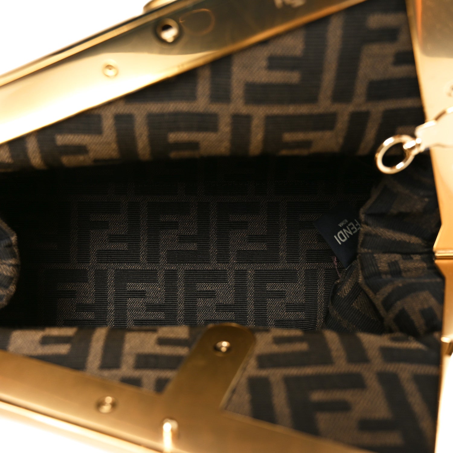 Fendi Shiny Nappa Small Fendi First Wasabi 5 of 11