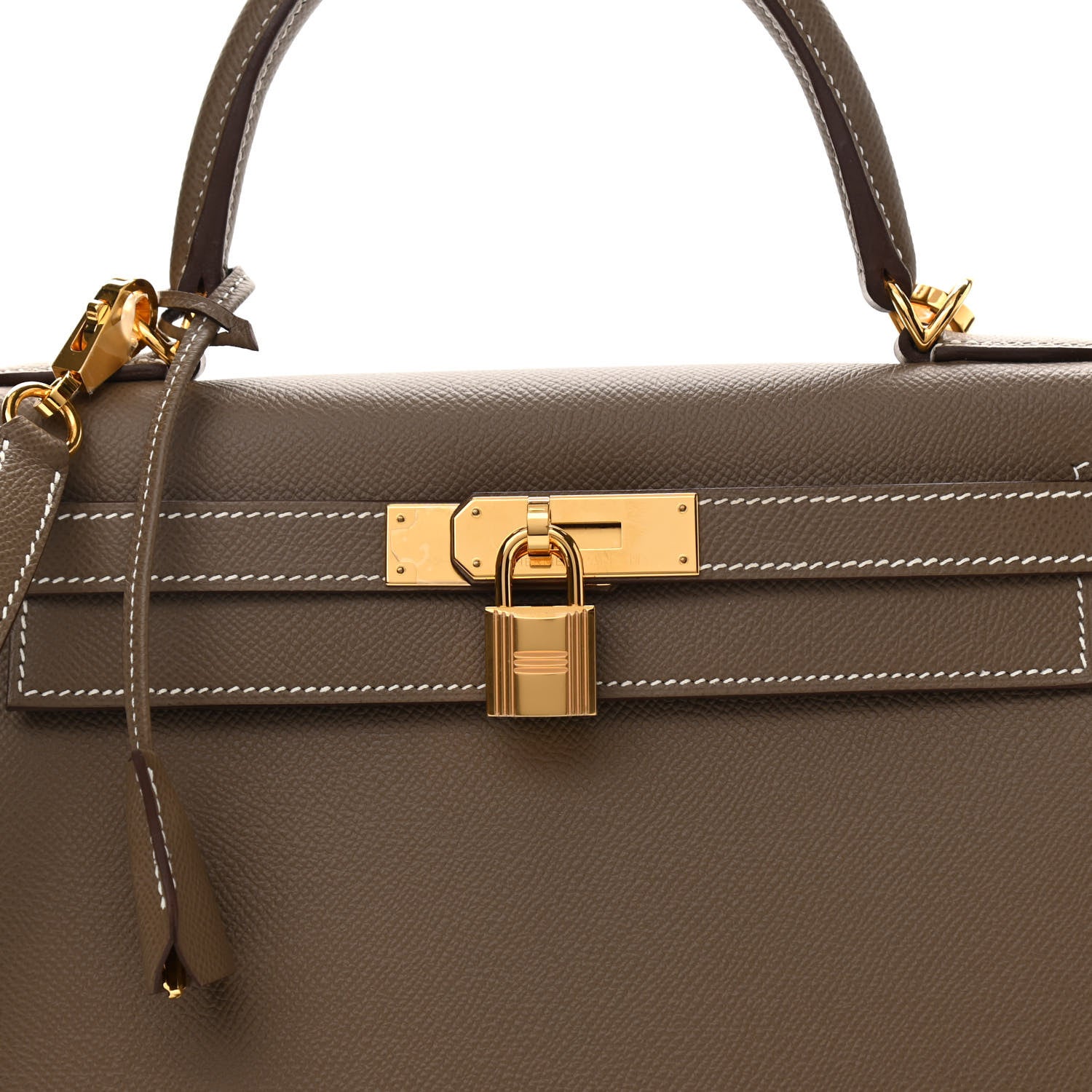 Hermes Epsom Kelly Sellier 28 Etoupe 8 of 11